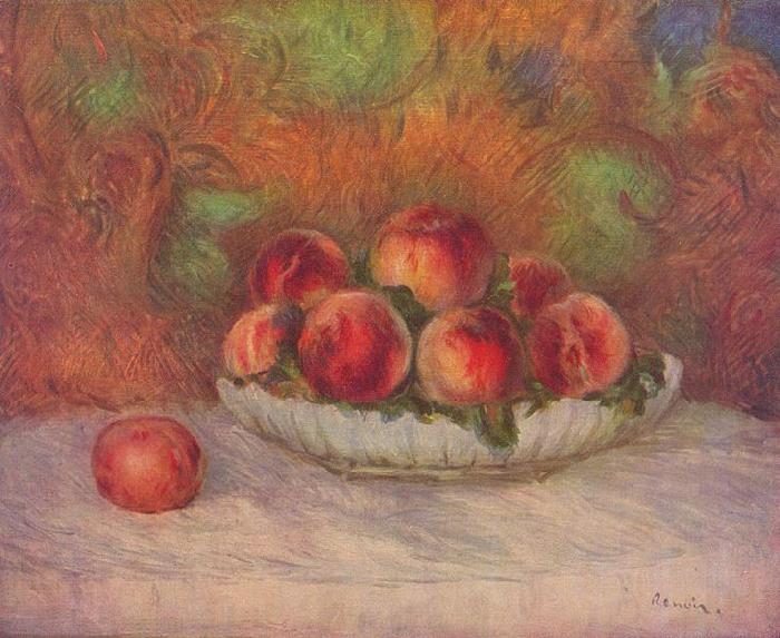 Pierre-Auguste Renoir Stilleben mit Fruchten oil painting picture